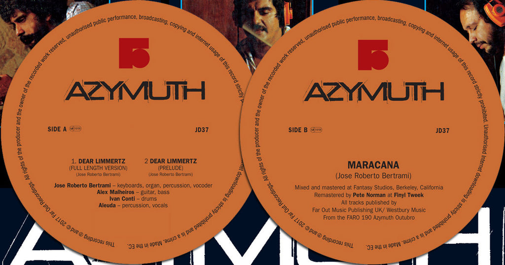 Azymuth | Dear Limmertz / Maracana 12" Reissue