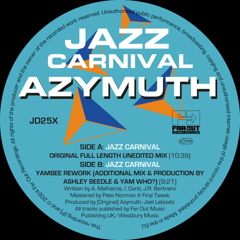 Azymuth - Jazz Carnival (Original Full Length Unedited Mix) [2012]