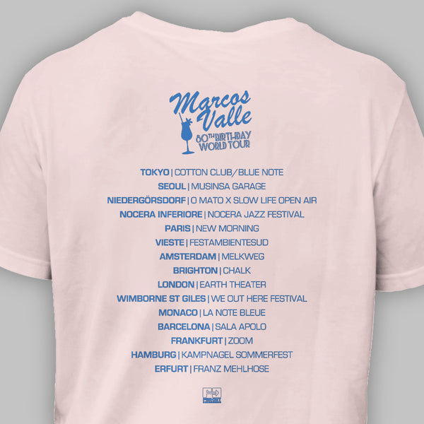 Marcos Valle 80th Birthday World Tour T-shirt (SOLD OUT)