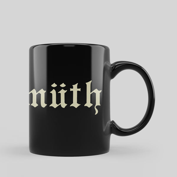 Azymuth Vintage Logo Black Mug (SOLD OUT)