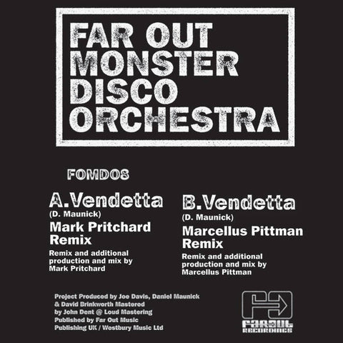 Far Out Monster Disco Orchestra - Vendetta (Remixes) [2013]