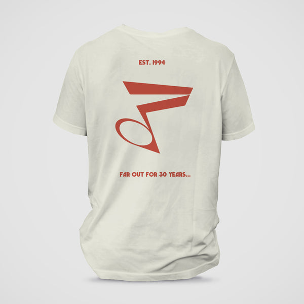 Far Out 30th Anniversary T-shirt (Off White)