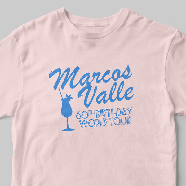 Marcos Valle 80th Birthday World Tour T-shirt (SOLD OUT)