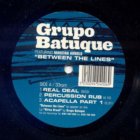 Grupo Batuque - Between The Lines (Big Bang remixes) [2002]