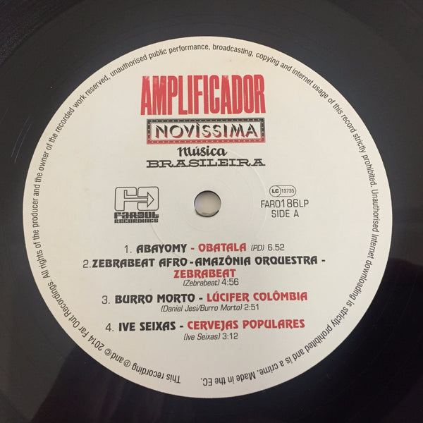 Various Artists - Amplificador Novissima Musica Brasileira [2015]