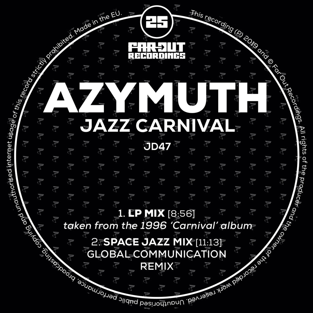 Azymuth - Jazz Carnival (Space Jazz Mix - Global Communication Remix) [2019]