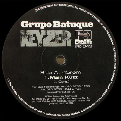 Grupo Batuque - Keyzer (Kenny Dope Remixes) [2001]